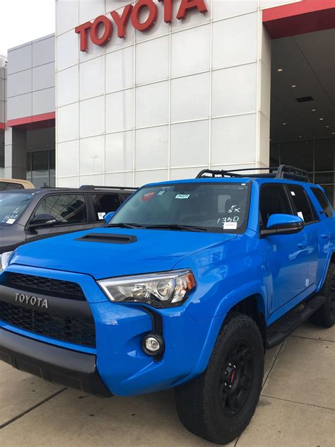 2019 4runner Trd Pro In Voodoo Blue Houston Tx 4runner