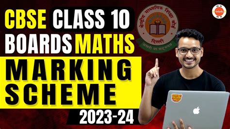 CBSE Class 10 Maths Chapter Wise Marking Scheme For Board Exam 2023 24