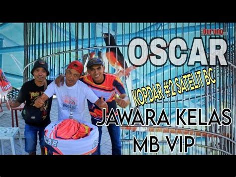 Oscar Jawaranya Kelas Utama Kopdar Satelit Bc Youtube