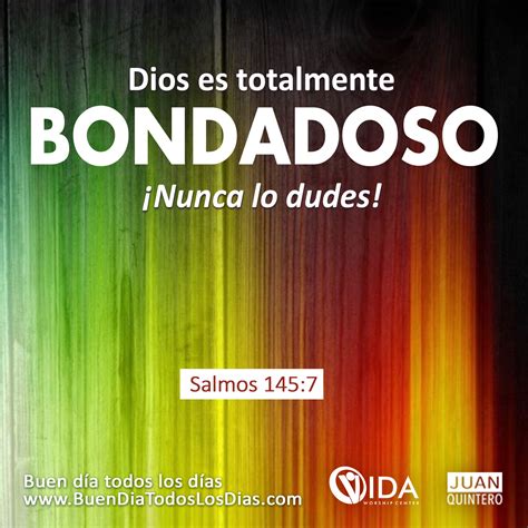 Buen Día Todos los Días LA BONDAD DE DIOS