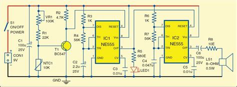 Circuit Diagram For Thermistor