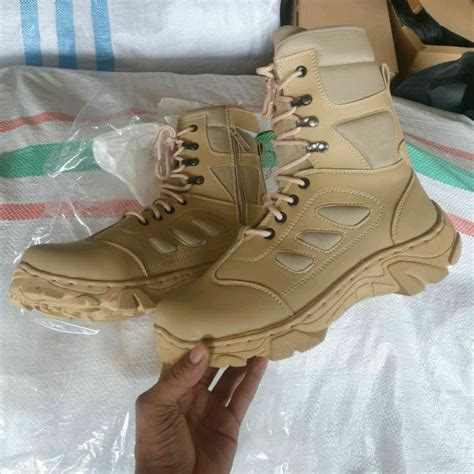 Jual Sepatu Pdl Tni Polri Security PDL CREAM GURUN PNS ASN Shopee