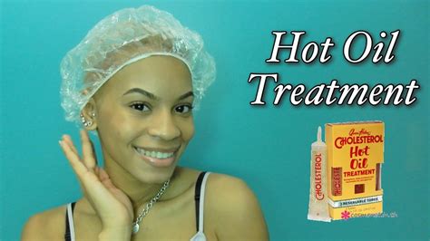 Hot Oil Treatment On Natural Hair Youtube