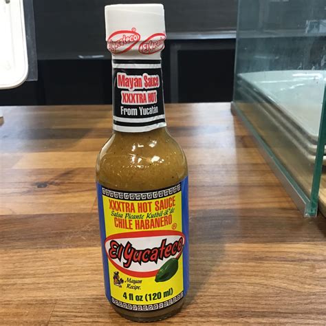 El Yucateco Habanero Sauce Xxxtra Hot 120ml Latin Foods Specialties Market And Kitchen