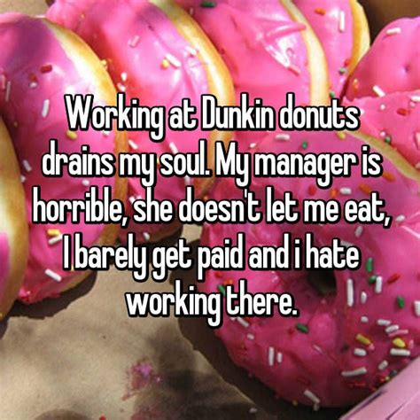 19 Dunkin Donuts Employees Reveal Their Sweetest Secrets Dunkin