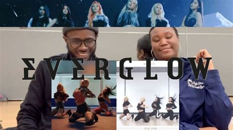 DANCER 1st Time Reacts To EVERGLOW DUN DUN Dance Practice And MV