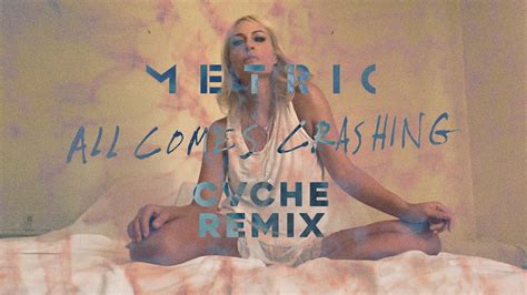 Metric All Comes Crashing Cvche Remix Official Visualizer Youtube