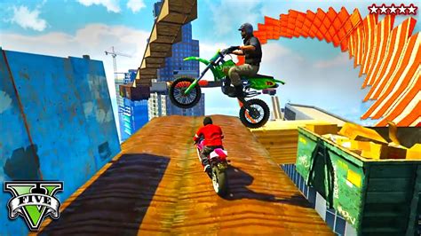 Gta 5 Stunt Races Epic Spirals And Motorbikes Wtypical Gamer Gta 5