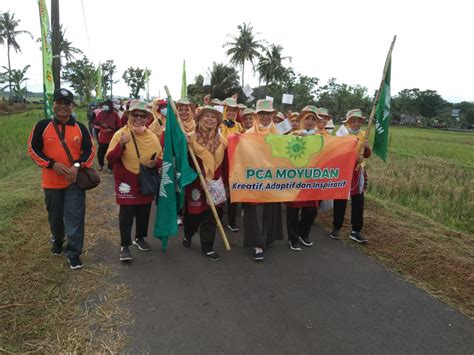 Ribuan Warga Moyudan Ikuti Jalan Sehat Songsong Muktamar Muhammadiyah