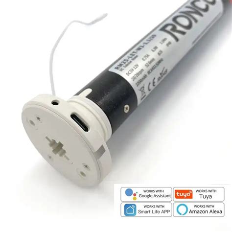 Tubular Smart Battery Motor For Roller Blinds Curtain Roller Blinds