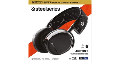 SteelSeries Arctis 9 Wireless - Bluetooth 20+ Hour Battery Life PC, PS ...