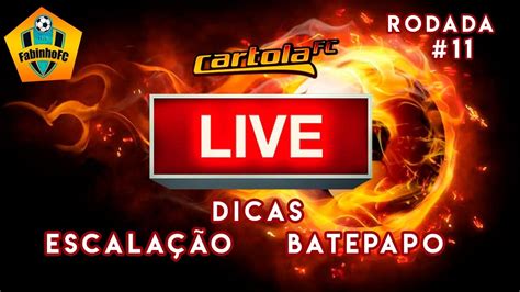 Live Da Mitada Cartolafc Rodada Youtube