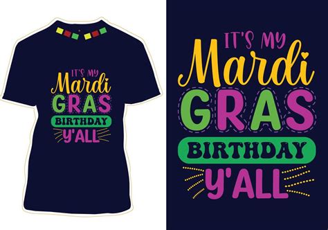 Mardi Gras T Shirt Design 17265390 Vector Art At Vecteezy