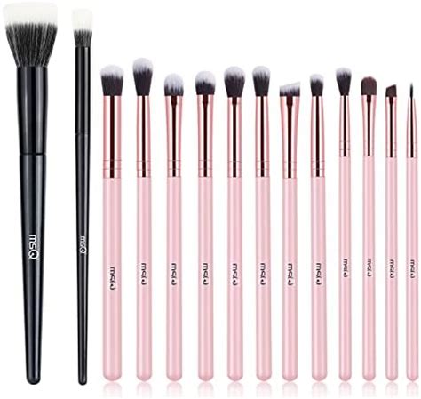 Amazon MSQ Stipple Blush Brushes 2PCS Duo Fiber Stippling Brush