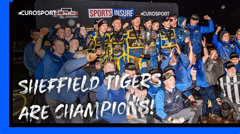 Sheffield Tigers Crowned British Speedway Premiership Champions After