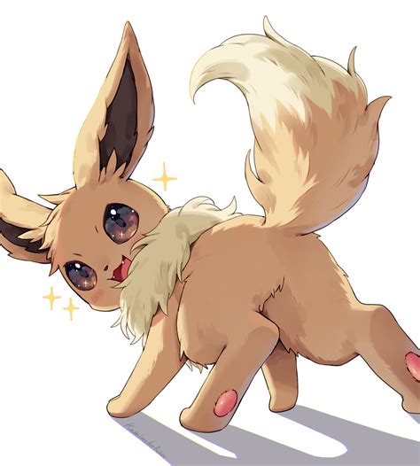 Eevee Pokemon Drawn By Kaminokefusa Danbooru