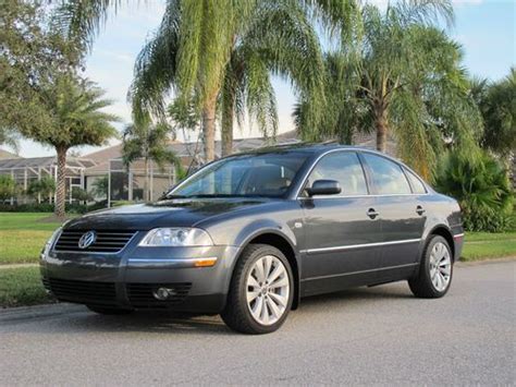 Sell Used 2003 Volkswagen Passat Glx Sedan 4 Door 2 8l In Bradenton Florida United States