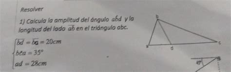 EvaluaciÓn Escrita De MatemÁtica Tema 2 Resolver 1 Calcula La Amplitud