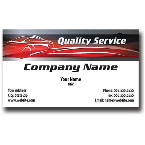 Auto Repair Business Cards – Best Images Limegroup.org