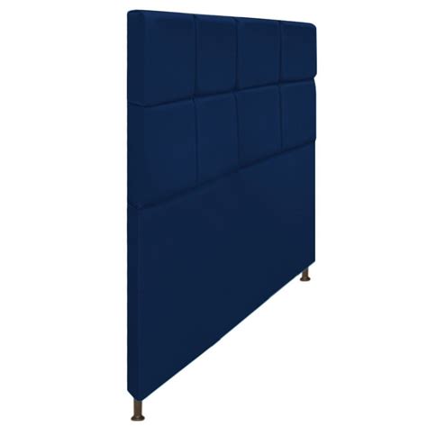 Cabeceira Estofada Damares 160 cm para Cama Queen Size Botonê Suede