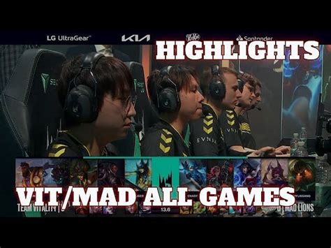 Mad Lions Vs Team Vitality League Of Legends Lec Summer Regular