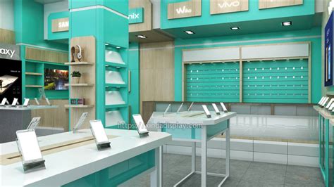 Simple Mobile Phone Shop Interior Design - Retail Shop Interior Design ...