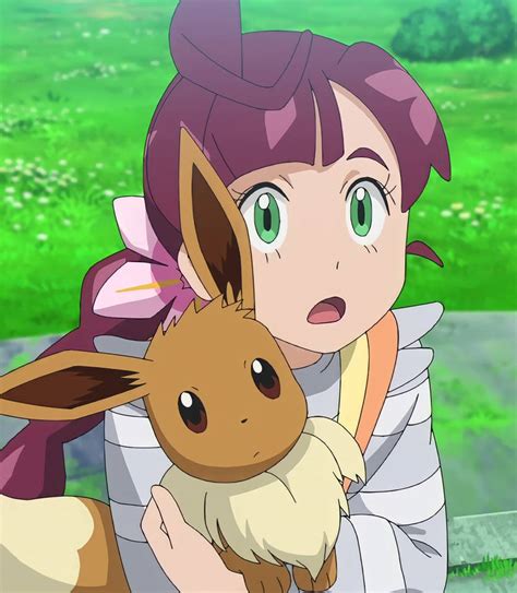 Chloe and Eevee by Pokearceus on DeviantArt