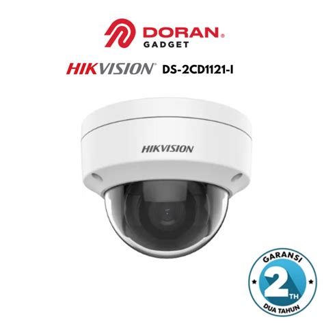 Jual Hikvision CCTV IP CAM Dome Indoor 2MP DS 2CD1121 I POE WDR