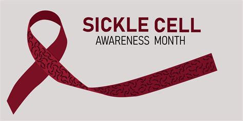 Sickle Cell Month Banner Vector Art At Vecteezy