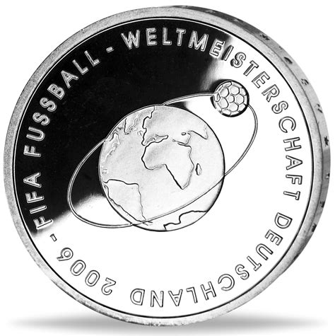 Euro Fifa Fu Ball Wm Ausgabe Brd Silber M Nzen Versandhaus