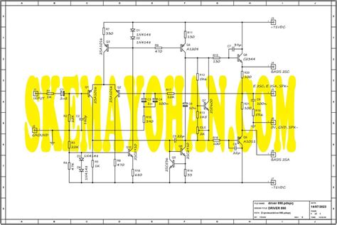 Ocl 450 Watt Driver 890 Audio Schematics Collectionaudio Schematics Collection