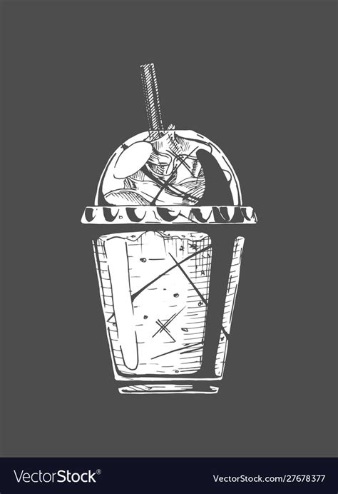 Milkshake Royalty Free Vector Image Vectorstock