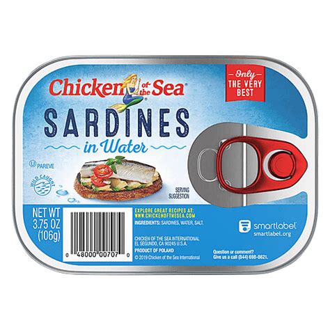 Chicken of the Sea Sardines 3.75 oz | Sardines | Chief Markets