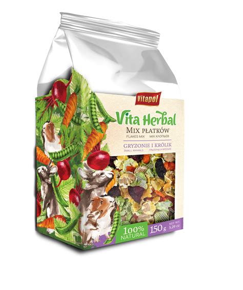 Vita Herbal Przek Ska Mix P Atk W Dla Gryzoni I Kr Lika G Vitapol