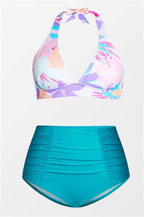 Bikini grande taille froncé Cupshe France