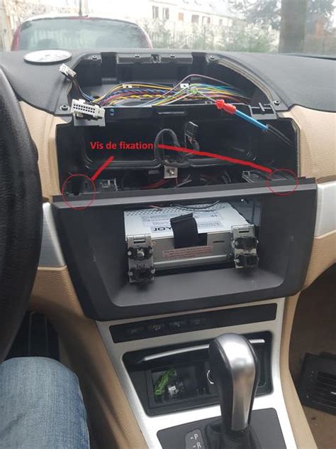 Tutoriel Intégrer un autoradio double DIN au X3 MA BMW