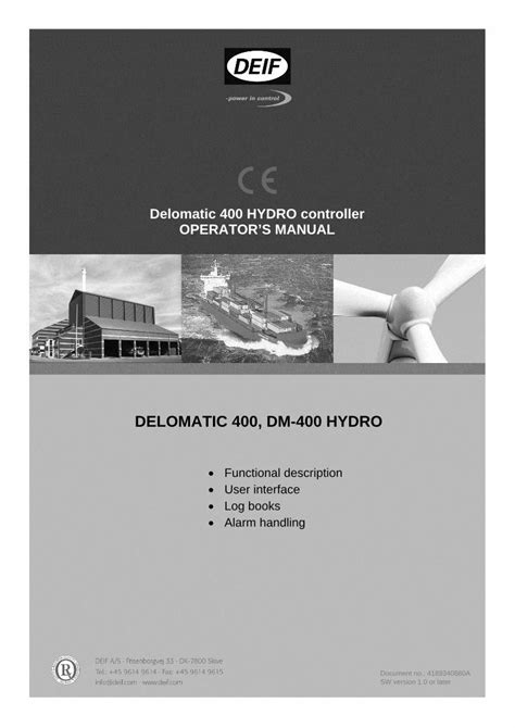 PDF DELOMATIC 400 DM 400 HYDRO DOKUMEN TIPS