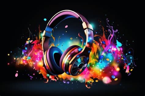 A colorful modern music background (2961182)