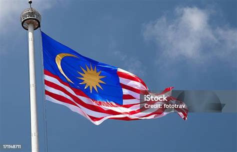 Bendera Malaysia Foto Stok Unduh Gambar Sekarang Bendera Malaysia