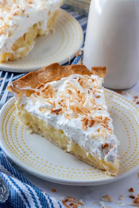 Easy Recipe Tasty Paula Deen Coconut Cream Pie Prudent Penny Pincher