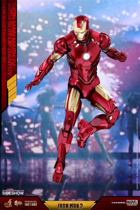 [info E Preordini] Hot Toys Iron Man Mark Iv And Suit Up Gantry Iron