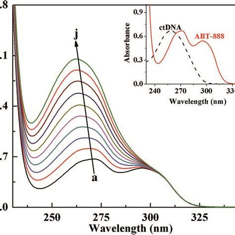 Uv Visible Absorption Spectra Of Ct Dna Abt 888 System In Pbs Buffer Download Scientific