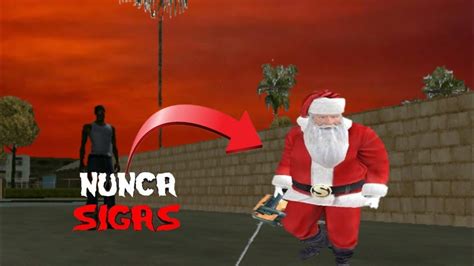 Nunca Sigas A Santa Claus En El Gta San Andreas Porque Est Pasar Al