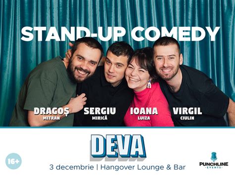 Bilete Deva Stand Up Comedy Cu Mirica Luiza Mitran Si Virgil Niste