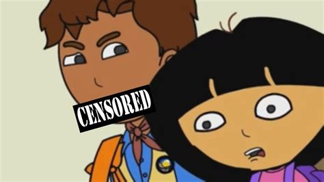 Old Dora S Camera Crew Comes To Her School Censored Version Youtube