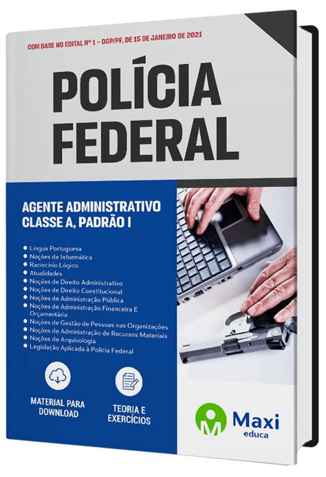 Apostila Policia Federal 2023 Maxi Educa Maxi Educa