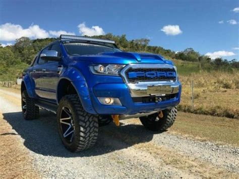 Bonnet Hood Scoop Cover Black Fits Ford Ranger Raptor Wildtrack 2011