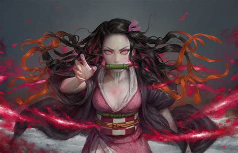 Nezuko Kamado Wallpaper Kimetsu No Yaiba Wallpapers Anime Demon Porn