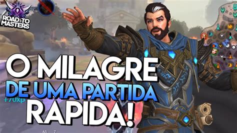 O Milagre De Uma Partida R Pida Merlin Mid Ranked Conquista Road To