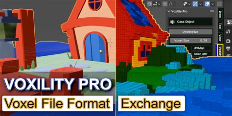 Voxility Pro Voxel File Format Exchange Blender Market